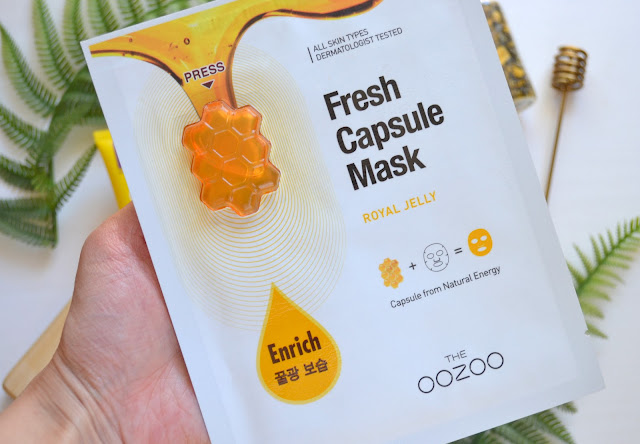 The Oozoo Fresh Capsule Mask Review